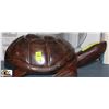 Image 1 : SOLID TEAK DECORATIVE TURTLE