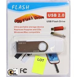 INFINITY DUO 256GB DUAL FLASH DRIVE W/