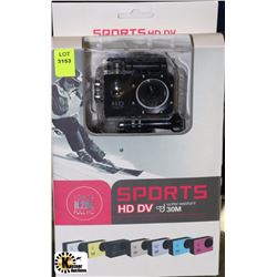 NEW HD SPORTS CAMERA, 1080P FULL HD