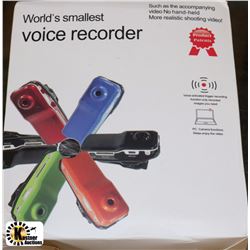 NEW WORLDS SMALLEST VOICE RECORDER