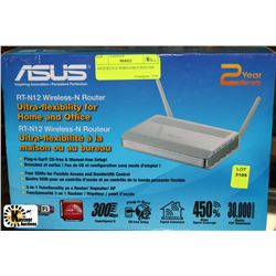 ASUS RT-N12 WIRELESS-N ROUTER