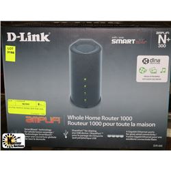 D-LINK WHOLE HOME ROUTER 1000