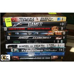 BUNDLE OF 10 ASSORTED DVD MOVIES
