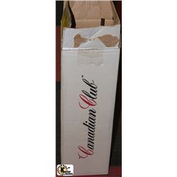 CANADIAN CLUB 3.79L BOTTLE WITH PUMP & ORIGINAL