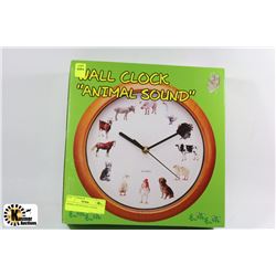 ANIMAL SOUND WALL CLOCK