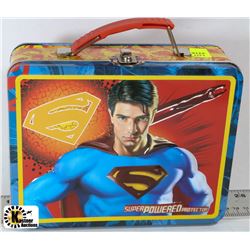 SUPERMAN TIN LUNCH BOX