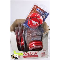 18 PACKAGES OF CALGARY STAMPEDERS COASTERS