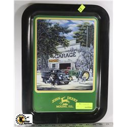 JOHN DEERE "A BETTER DAY WITH REA" 2001 METAL TRAY