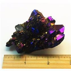 86.2 GRAM TITANIUM CRYSTAL AGATE DRUZY  SPECIMEN