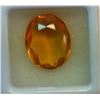 Image 1 : 18.45 CT NATURAL OVAL YELLOW CITRINE GEMSTONE