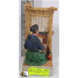 ESTATE "THE INDIAN WEAVER" LIQUOR DECANTER