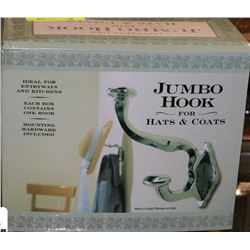 JUMBO HOOK FOR HATS AND COATS