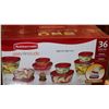 Image 1 : NEW 36PC RUBBERMAID CONTAINERS