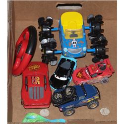 FLAT OF CARS TOYS