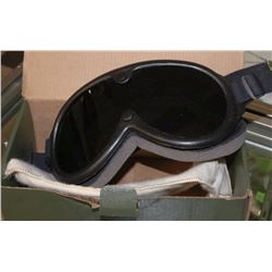 CANADIAN MILITARY GOGGLES W/REPLACEMENT VISOR