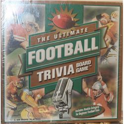 NEW ULTIMATE FOOTBALL TRIVIA BOARD GAME