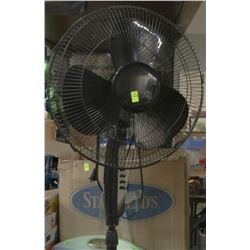 BLACK ELECTRIC FAN
