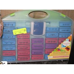 FISKARS 30PC DECORATIVE CRAFT STAMP KIT