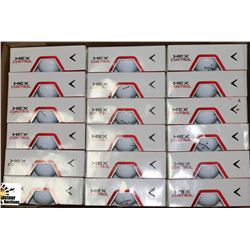 FLAT OF CALLAWAY HEX CONTROL  RECLAIMED GOLF BALLS
