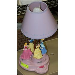 DISNEY PRINCESS MUSICAL LAMP