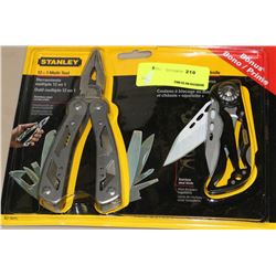 NEW STANLEY 12 IN 1 MULTI TOOL