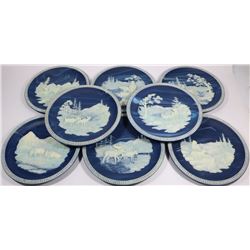 SET OF 8 BRADFORD EXCHANGE "3D WILDLIFE" COLLECTOR