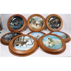 SET OF 8 DOMINION CHINA LTD. "WILD & FREE CANADA'S
