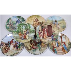 SET OF 8 BRADFORD EXCHANGE "BLESSED ARE THE