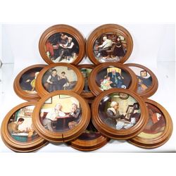 SET OF 12 NORMAL ROCKWELL COLLECTOR PLATES