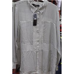 NEW LONG SLEEVE STRIPE SHIRT SIZE 2XL
