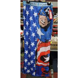 NEW CAPTAIN AMERICA PAJAMA BOTTOMS SIZE LARGE