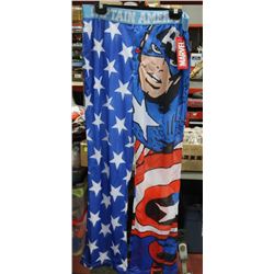 NEW CAPTAIN AMERICA PAJAMA BOTTOMS SIZE XL