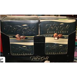 20 BOXES OF VARIOUS POT OF GOLD CHOCOLATE