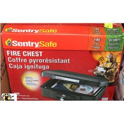 BRAND NEW SENTRY SAFE FIRECHEST 0.18CU FEET