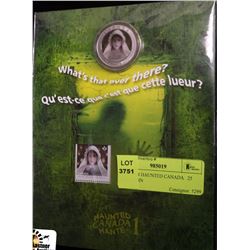 RCM 2014 HAUNTED CANADA   25 CENT COIN