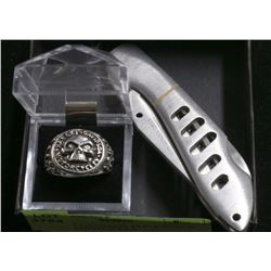 HARLEY DAVIDSON STYLE RING & JOHN-BENZEN TOOLS