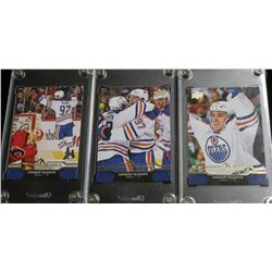 CONNOR MCDAVID 1ST YEAR OILER CARDS X3