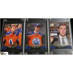 CONNOR MCDAVID HOCKEY CARDS X3