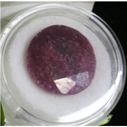 NATURAL RUBY GEMSTONE - 24CT