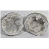 Image 1 : KEOKUK GEODE PAIR FROM IOWA