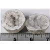 Image 2 : KEOKUK GEODE PAIR FROM IOWA