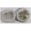 Image 1 : KEOKUK GEODE PAIR FROM IOWA
