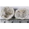 Image 2 : KEOKUK GEODE PAIR FROM IOWA