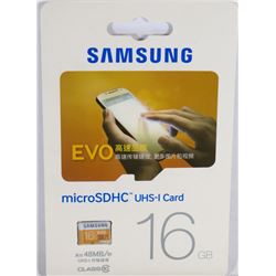 NEW 16GB SAMSUNG MICROSDHC CARD