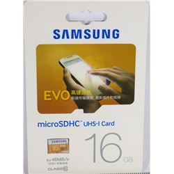 NEW 16GB SAMSUNG MICROSDHC CARD