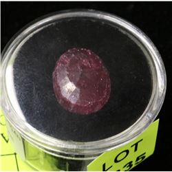 NATURAL AFRICAN RUBY GEMSTONE - 7.77CT