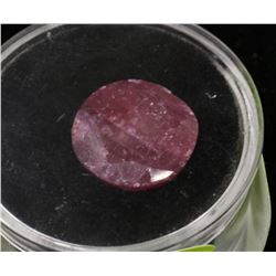 NATURAL RUBY GEMSTONE - 18CT