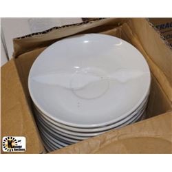 CASE OF 20PC SAUCER SET