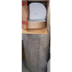 BOX OF FOAM & ROLL OF INSULATION