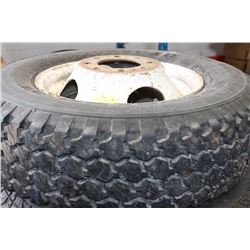 16" 1 TON CUBE VAN RIM & BRAND NEW TIRE